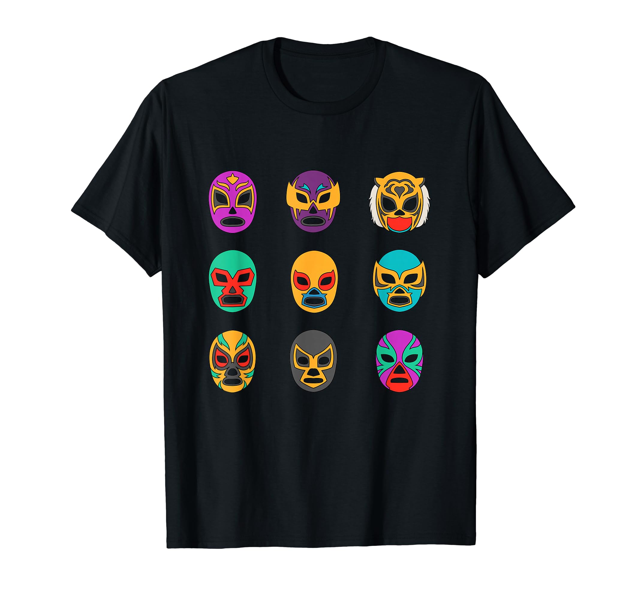 Mask of Legend Retro Lucha Libre T-Shirt