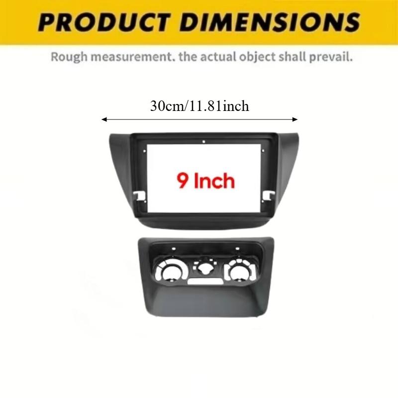 9inch Frame For MITSUBISHI Lancer IX 2005-2008 Car Fascias 2 Din Head Unit Panel Dash Frame Installation
