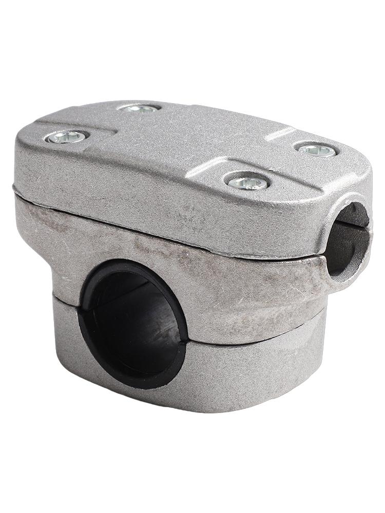 Aluminum Handle Bracket Clamp 26mm 28mm Compatible With Grass Trimmer Brush Cutter Lawn Mower Replacement Bracket Part