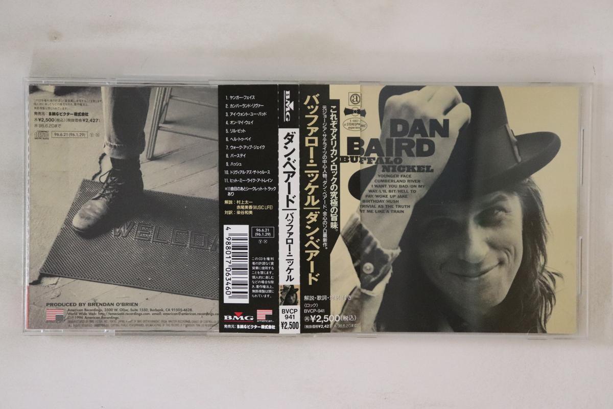 

CD DAN BAIRD - Buffalo Nickel BVCP941 American Record 1996 Japan Obi Rock Used