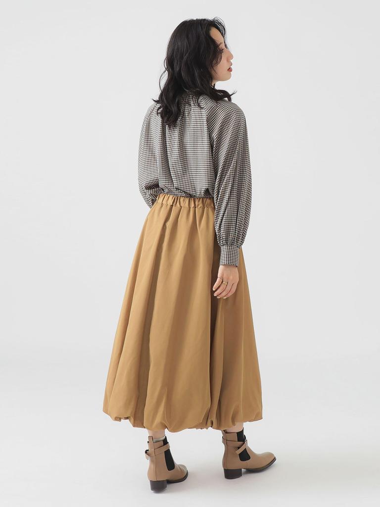 B:MING LIFE STORE by BEAMS Women's Balloon Skirt (S-M) Beige, Size S