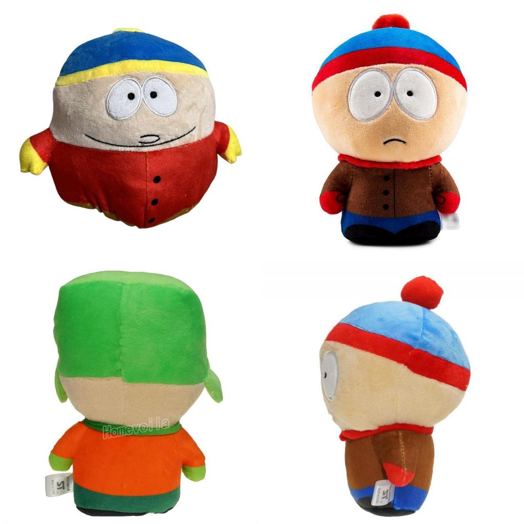 South Park Band Keychain Featuring Kyle Cartman And Kenny Plush Toys