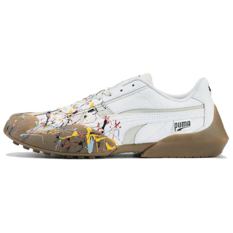 PUMA Slipstream Low Retro Unisex White Black 397207-02 EU 44