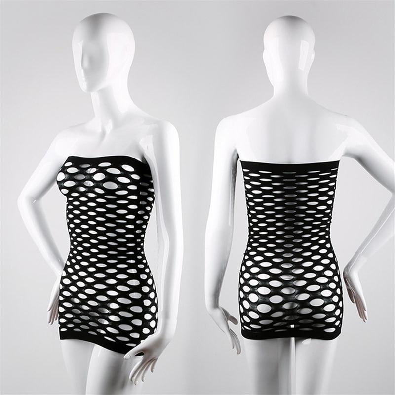 Erotisk Jumpsuit Full Sexy Undertøy Openwork Erotisk Undertøy Sex Kostyme Erotisk Sex Appeal Nettkjole Voksenprodukter
