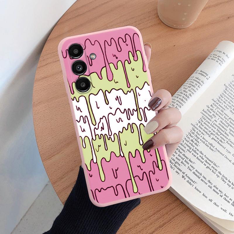 Leopard Print Phone Case For Samsung Galaxy A24 A54 A55 A34 A56 A16 4G Protection Back Cover Soft Silicone Fundas Shell Coque
