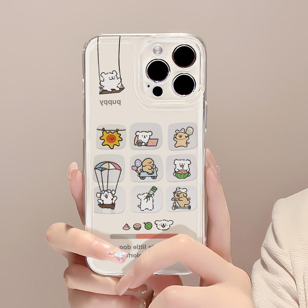 Phone Case for iPhone 11 12 13 14 15 16 17 Pro Max Case Samsung A36 A56 A06 A05 A15 A55 Case Xiaomi 11 12 Redmi 12C Note 11 12 13 9 10 C65 Cute