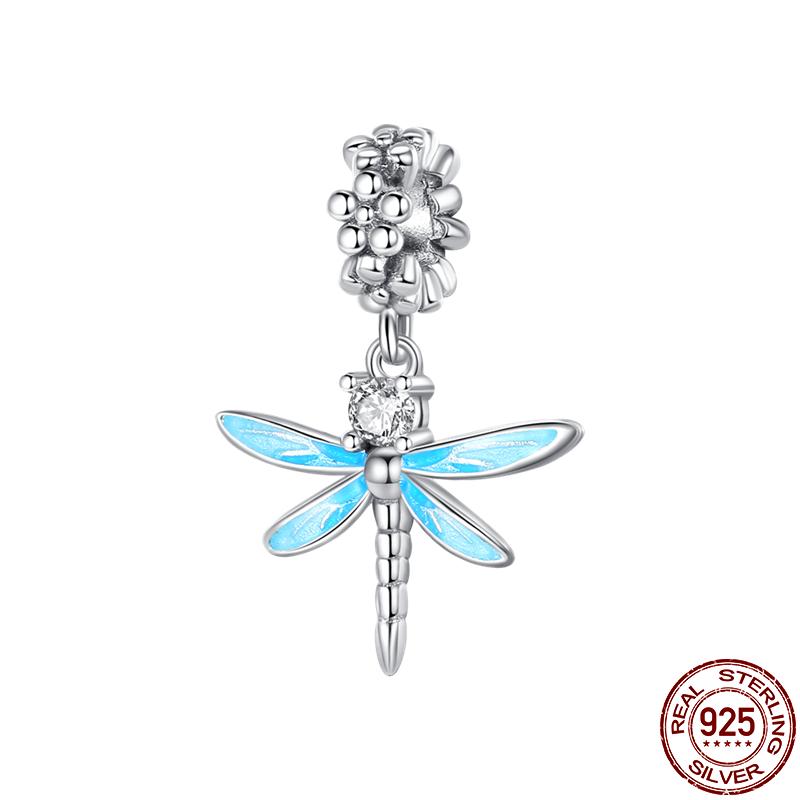 100% 925 Strerling Silver Bee Series Charms Fit Original Diy Bracelet Beads DIY Jewelry For Women