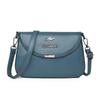 1Pc Embroidery Pattern Shoulder Bag Women Casual Travel Crossbody Handbags Evening Party Bag PU