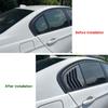 Applicable For to BMW 3 Series E90 320i 330i M3 2005-2011 Automotive Carbon Fiber Blinds Car Stickers Exterior Accessories