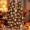 Women's Casual Long Sleeve Halloween Print Hoodie Pullover Top