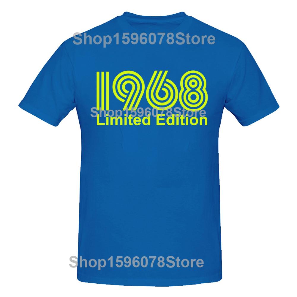 Novelty Awesome 1968 Limited Edition T Shirts Graphic Cotton Streetwear Short Sleeve Birthday Gifts Summer Style T-shirt Men