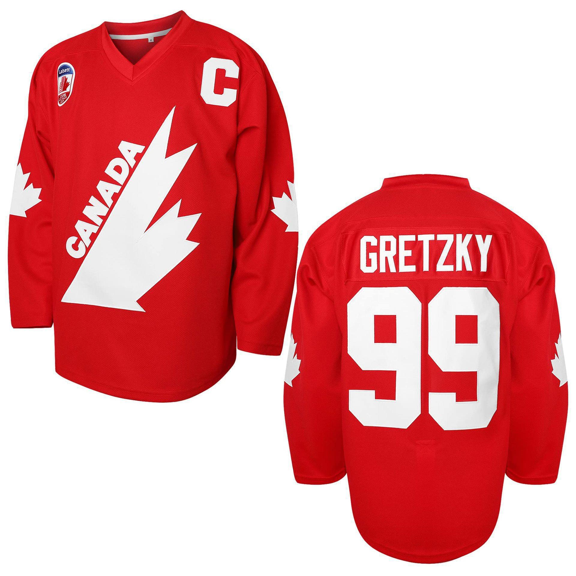 

Red Maple Leaf No. 99 Canada Ice Hockey Jersey L червоний