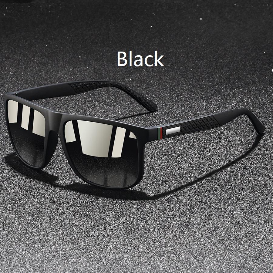 Fashion Classic Square UV400 Sunglasses Men Women Driving Fishing Colorful Trendy Lightweight Outdoor Goggles