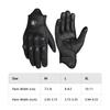 Men's Motorcycle Riding Gloves With Carbon Fiber Knuckle Protection Breathable Summer Design For Electric Bike And Motorbike