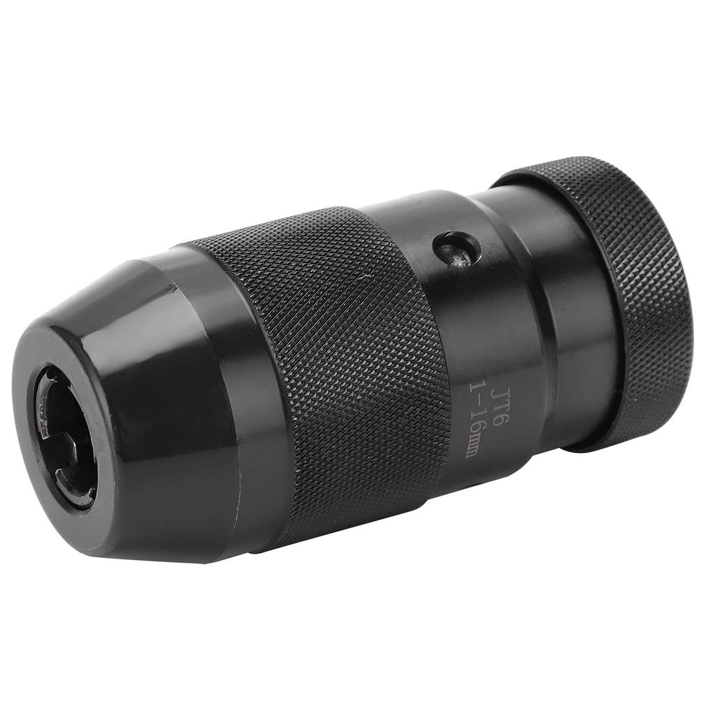 Drill Taper JT6 Precision Clamping Clamping for Bench Hand and Impact Drills Chuck, Self-Tightening Collet, 1-16 Tool, 1-16mm Diameter,