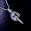 Necklace Hip Hop Versatile Skull Gesture Men and Women Casual Couple Pendant