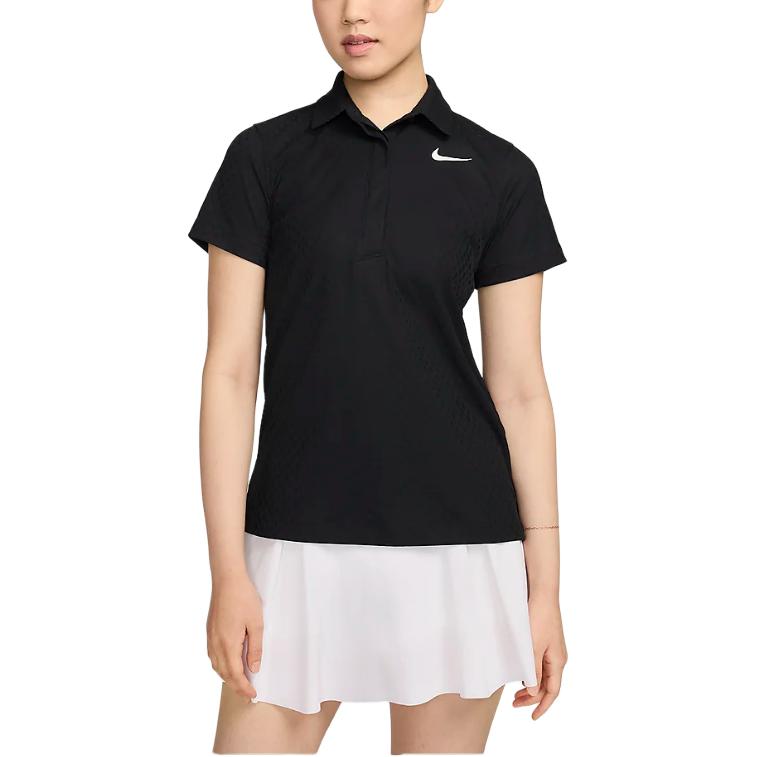 New Nike Polo Shirts Women's Black FD5496-010