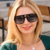 Fashion Women Double Beam Sunglasses Retro Pilot Sunscreen Sun Glasses Personalized  Glasses Outdoor Anti Glare Eyewear