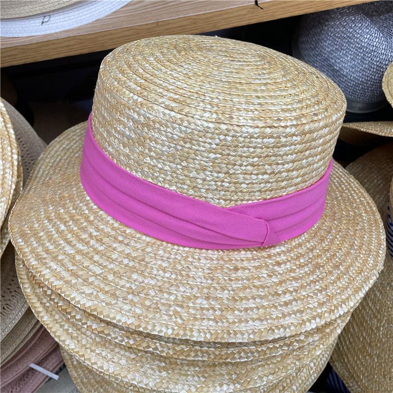 Hat Summer Sun Hat Women's Sun Protection Big Brim Hat Travel Beach Straw Straw Hat Women's Fashion Versatile Sun Hat