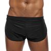 Mens Sexy Solid Short Breathable Ice Silk Underpants Pants Pouch Boxer Underwear
