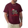 Merry Christmas Ups Driver Truck Mail Carrier Gift Santa Hat T-Shirt cute tops customs quick-drying graphic t shirts