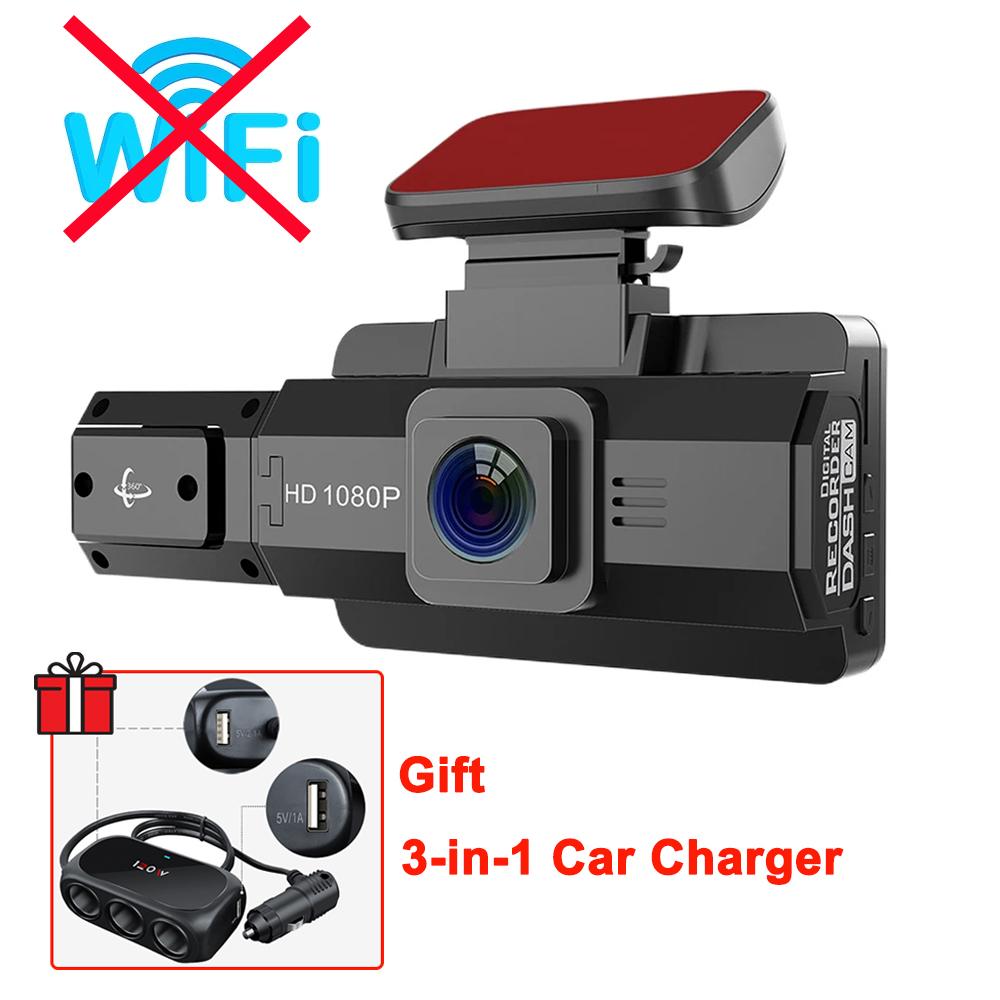 

Видеорегистратор для автомобилей 1080P Внутренний видеорегистратор Автомобильная WIFI-камера для автомобиля Ночное видение Автомобильный видеорегистратор Черный ящик Подарочные автомобильные аксессуары NONE