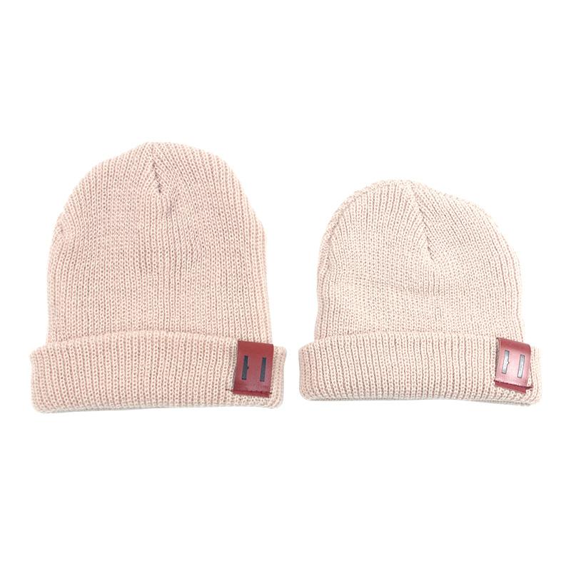 Knit Baby Hat Winter Spring Kids Beanie Cap for Girls Boys Infant Accessories Children Hats Elastic 1-4Y YSX