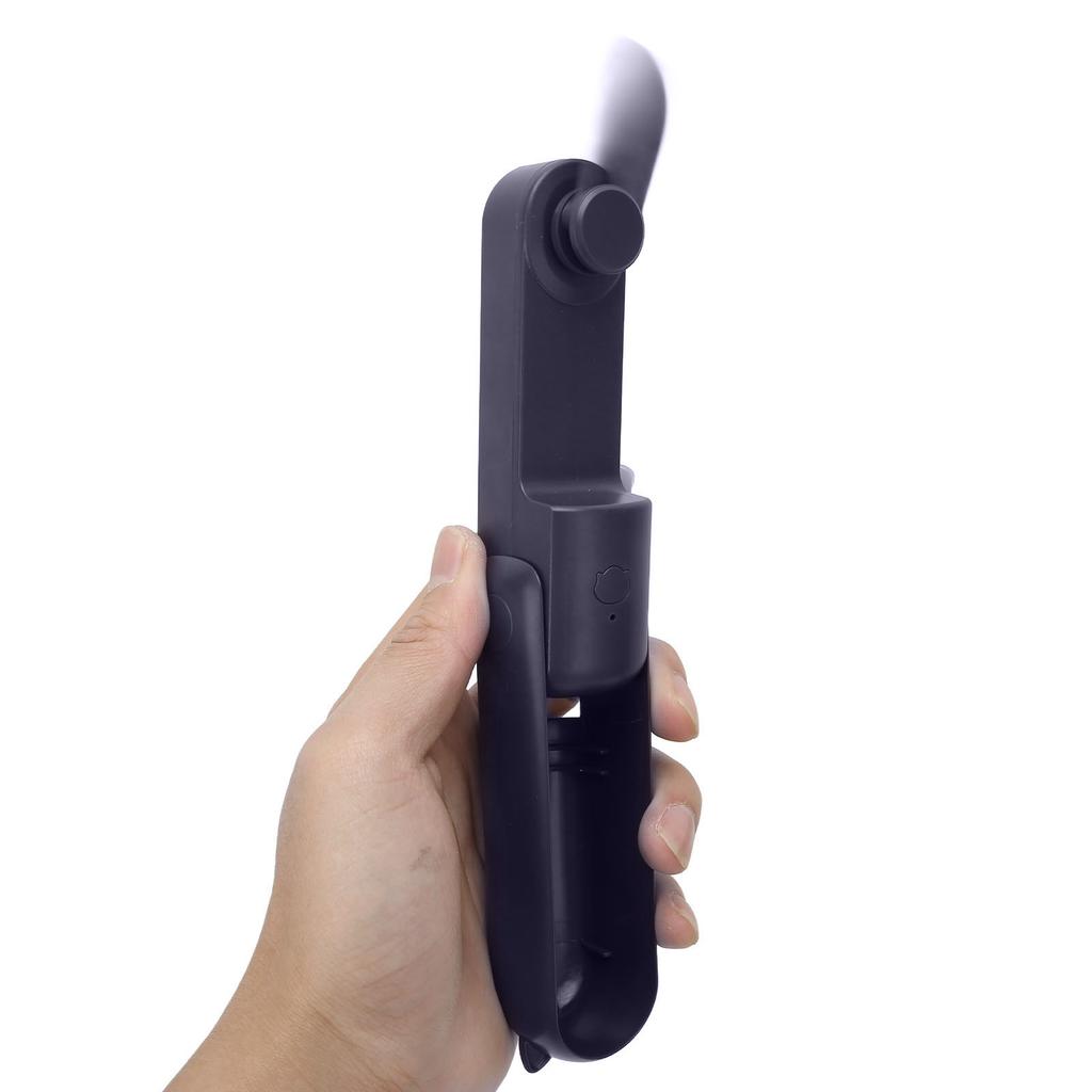 Mini Portable Handheld Fan 4?5 Hours Working USB Rechargeable Pocket Fan for Outdoor TravelDeep