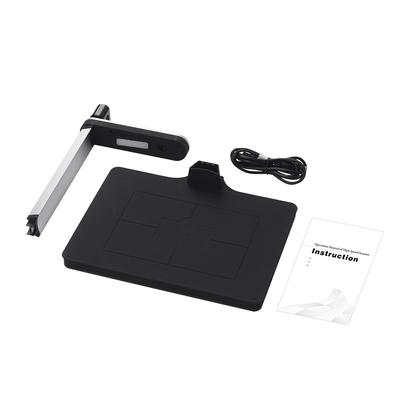 HD Document Camera Scanner 10 Mege Pixels with Dual Camera AI Technology Fill In Light Support PDF Export Video