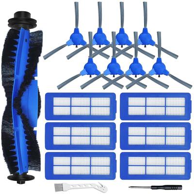 Homukari Replacement Accessory Kit for Eufy RoboVac Hybrid Robot Vacuum Includes Side and Annual Plan with Japanese (17-Piece G30/11S Max/15C Max/30C