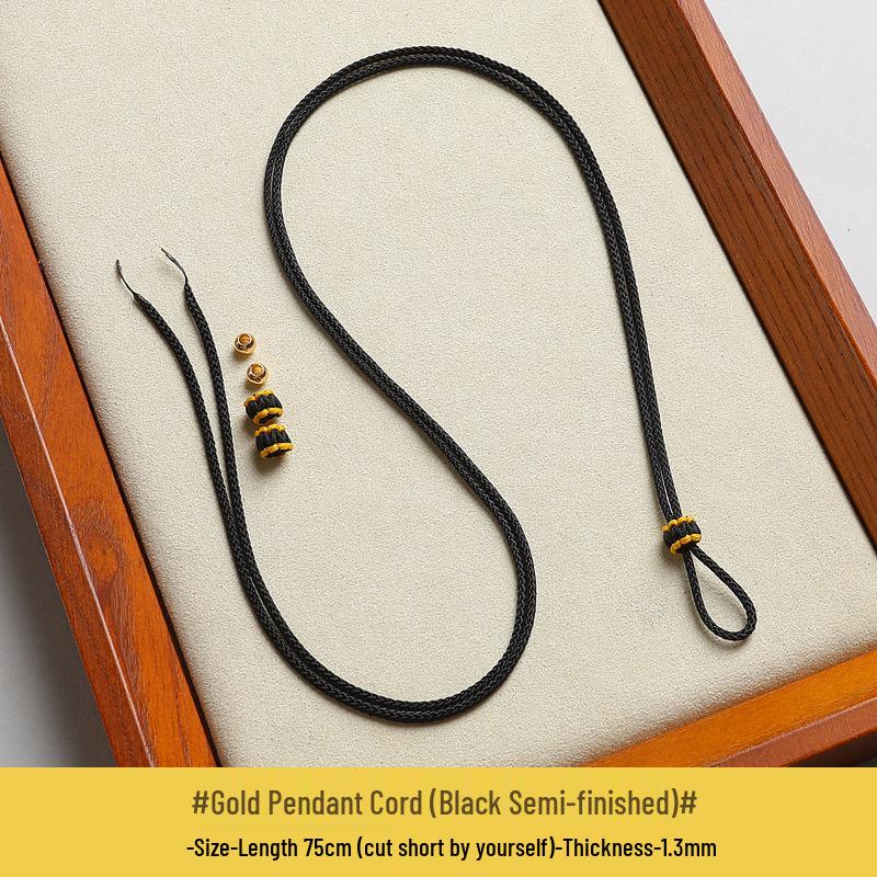 Handcrafted Rope Pendant Lanyard for Men, Women & Kids - Compatible with Eight Treasures Compass & Gold Lock