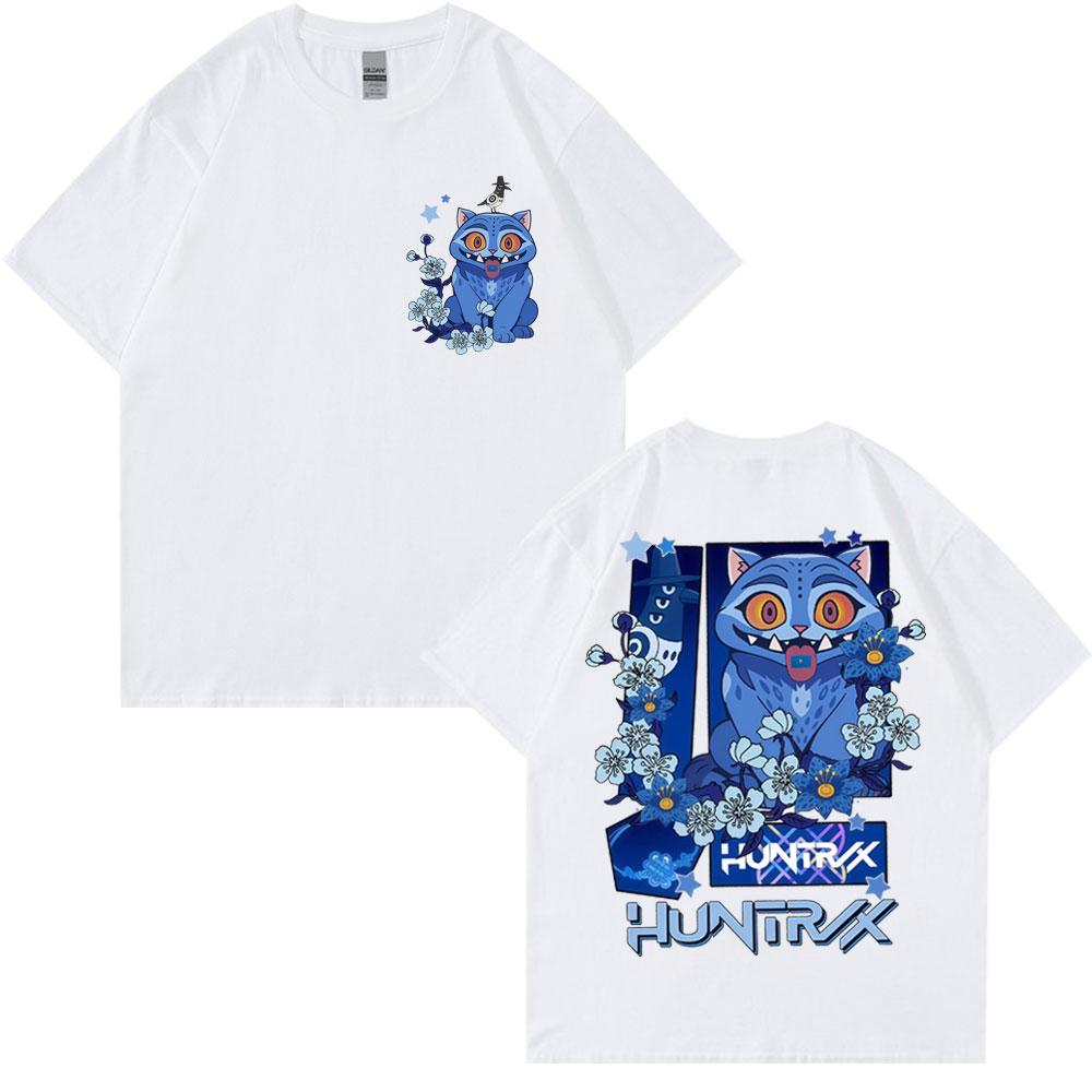 Nový film KPop Lovci démonů Derpy Tiger 2025 Trička Módní Estetické Pánské Dámské Tričko s kulatým výstřihem Nadměrné Ležérní Tričko Léto