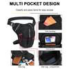 Motorcycle Drop Leg Bag Hip Bum Motorcycle Bag Large Capacity Motorbike Riding Chest Bag Motorcycle Thigh Bag for Outdoor Travel