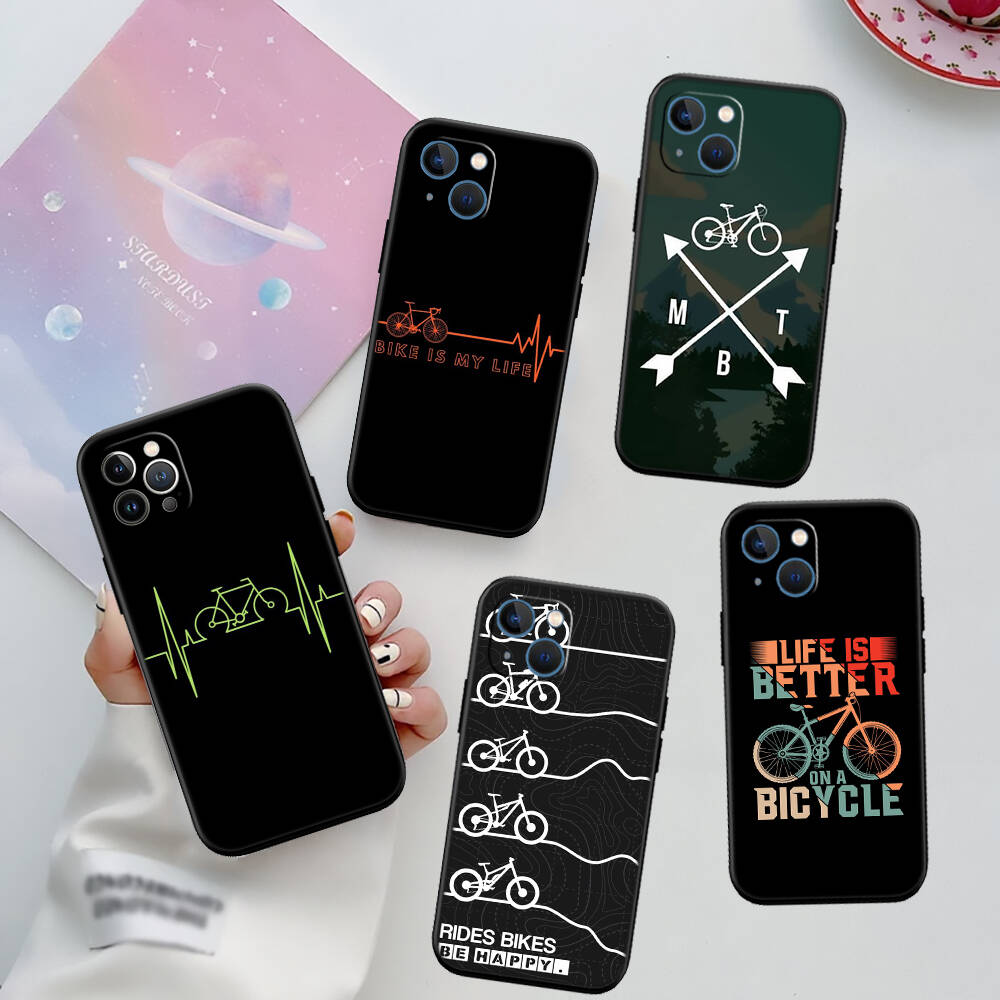 Cycling Bicycle New Phone Case for iPhone 6 6s 7 8 11 12 13 14 15 16 17 16E XS Pro Max XR X SE Air