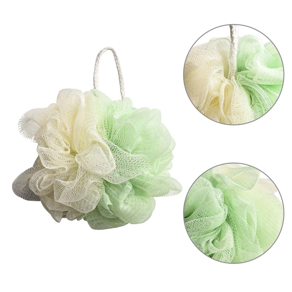 Soft Bath Shower Sponge Mesh Ball for Exfoliation Effective Body Puff for Clean Skin and Refreshing Experience