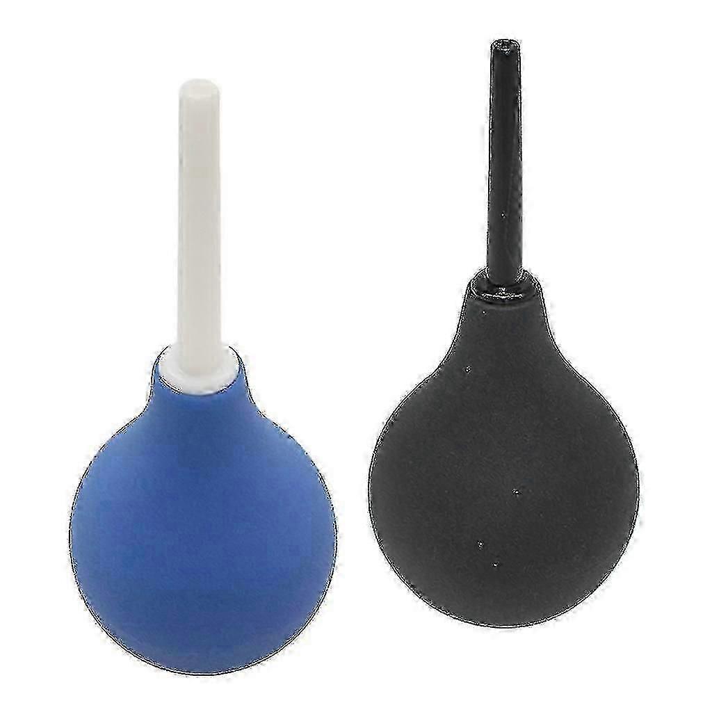 2 Pcs Enema Bulb Anal Douches Vaginal Douche Anal Cleaning Silicone Douche