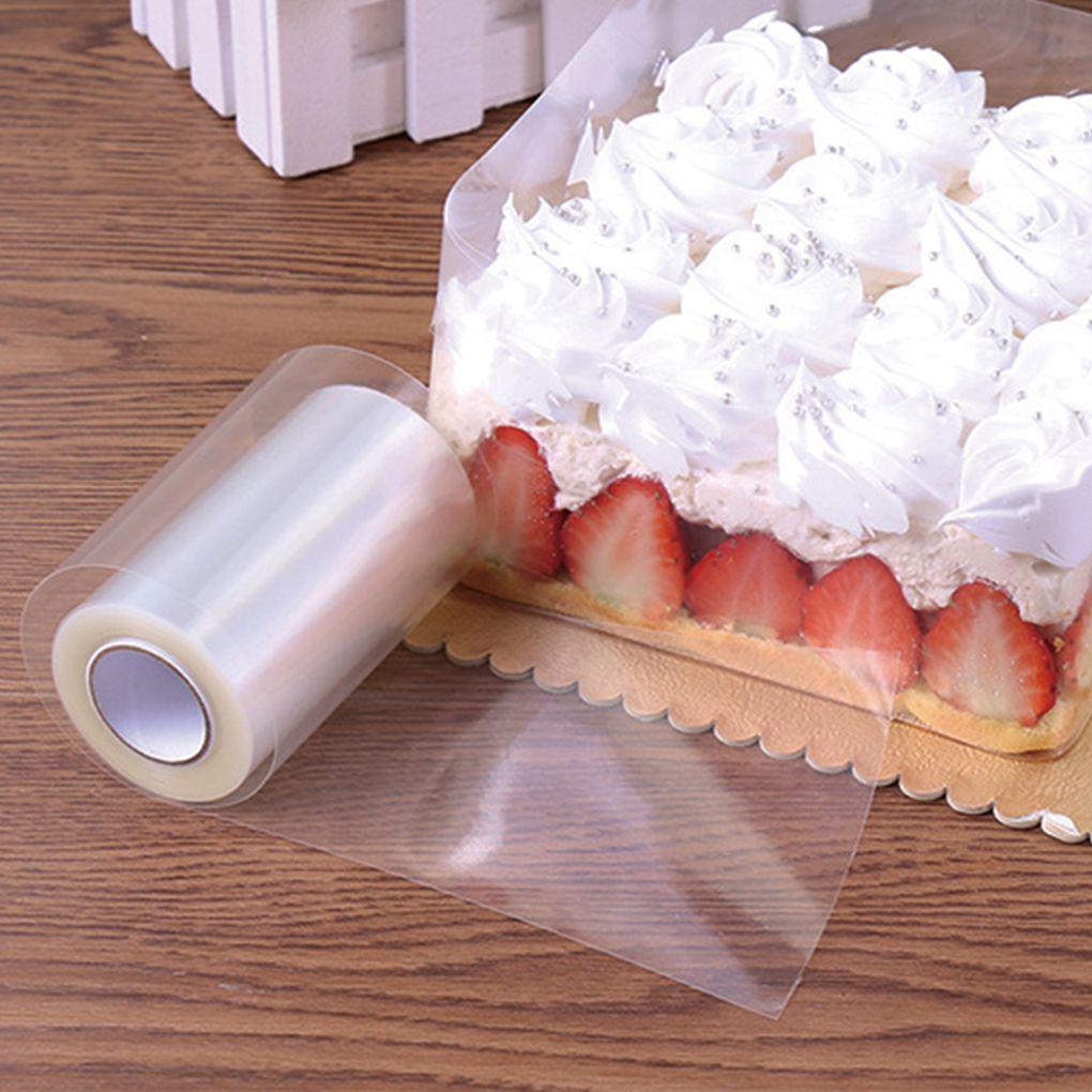Průhledná průhledná pěna na okrajích ovinutí okrajů pečící páskou na pečení dortů DIY