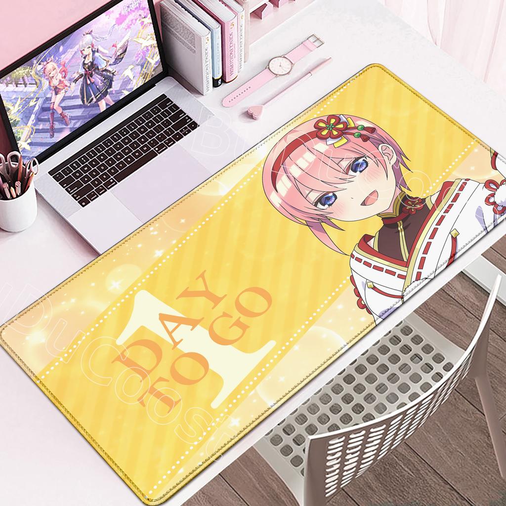 HD Print Anime The Quintessential Quintuplets Mouse Pad Gaming 900×400mm Mousepad Mouse Mat Office Accessories Keyboard Desk Pad