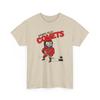 Mohawk Valley Comets Defunct Hockey Printed T Shirt Vintage Sports Collectible