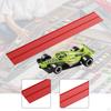 3,9 m Flexible Bahn mit 4 Mini-Diecast-Autos Kinderspielzeug Tragbar DIY Kreativ für Kinder ab 3 Jahren Saugnapf