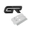 Decalcomania Emblema Lettere GR in Metallo 3D Adesivo Badge Griglia Anteriore Bagagliaio Posteriore per Accessori Moto Gazoo Racing Sport