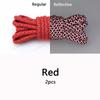 1Pair Reflective Shoelaces Quality Sneakers Shoelaces Round Laces for Shoes Diameter 0.4cm 100/120/140/160cm 1Pair Shoestrings