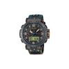 CASIO PRO TREK series-PRG PRO TREK Pendleton co-branded model 100 meters waterproof Solar Quartz Fabric strap Unisex model Black dial PRG-601PE-5DR