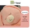 Large Cute Rabbit Hugging Plush Toy for Girl's Bed - Sleeping Pillow & Sweater Doll