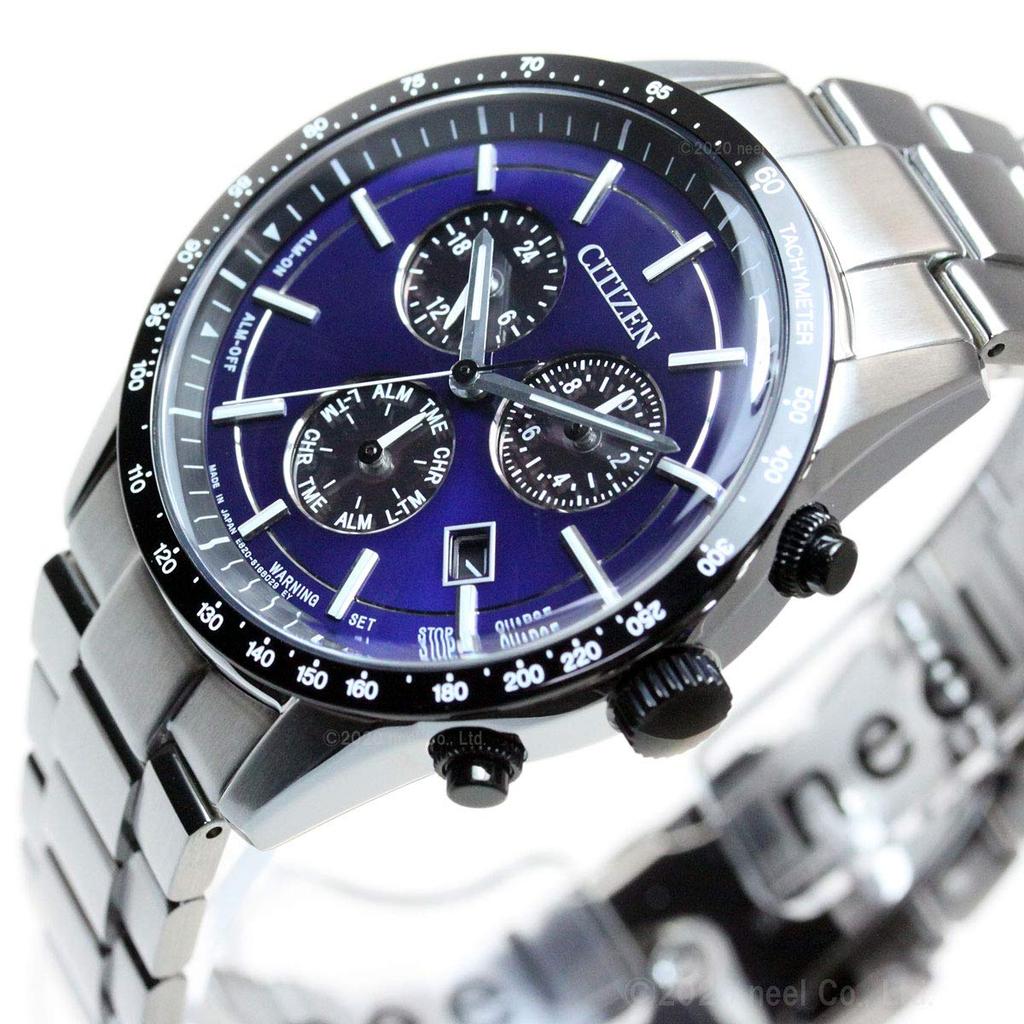 Citizen Collection Chronograph Metal Eco-Drive Watch, Face, Men's, Silver, BL5496-96L