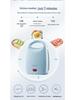 Multifunktionaler Sandwichmaker für Zuhause & Wohnheim - Kompakter Grill für Toast, Frühstück und leichte Mahlzeiten