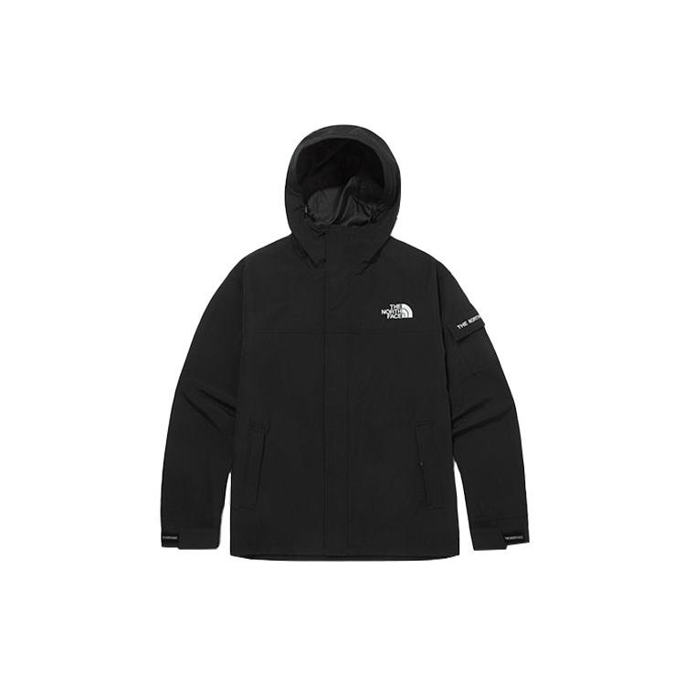 THE NORTH FACE Waterproof Windbreaker Jacket Unisex Black NJ3BM53A