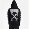 Off-White diagonal arrow print zipped cotton Unisex OMBE001R190030121088