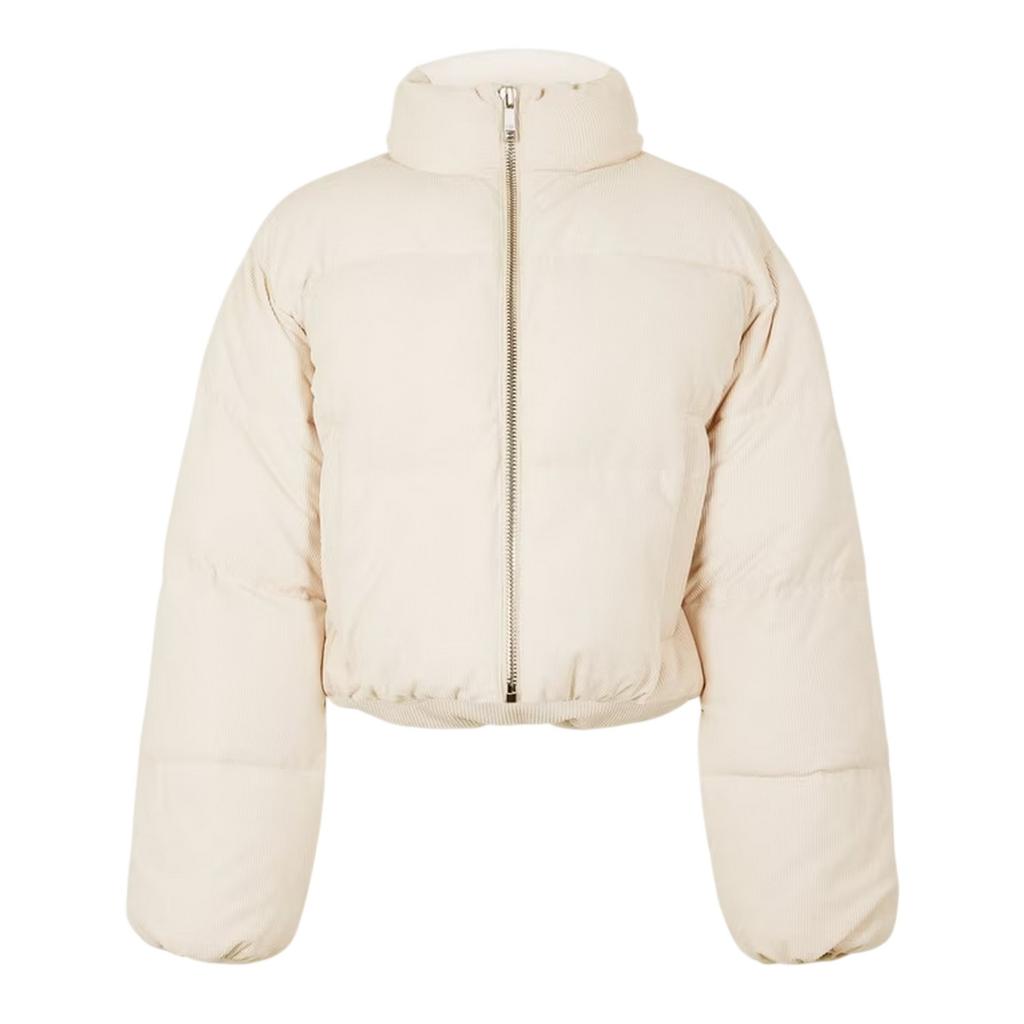 Jack Wills Womens/Ladies Insulated Cropped Relaxed Fit Puffer Jacket