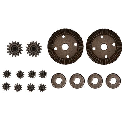 16pcs RC Truck Upgrade Parts Metal Reduction Differential Gear for WLtoys A959 Model Car